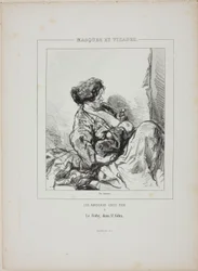 «The Baby in Saint-Giles», de «Masques et Visages»
