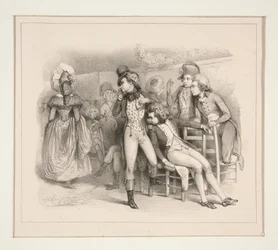 Una mujer bonita en 1790