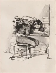 Émile Forgues, Old Nick, hacia 1835-1840