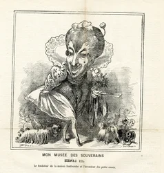Ilustración de Hadol (1835-1875) en Le Charivari