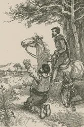 Divisaron su aldea