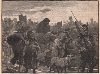 La retirada de Wellington de Coimbra AD 1810