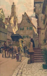 La llegada de la diligencia