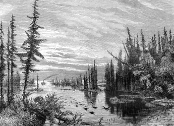 Región de las Mil Islas, Ontario, Canadá, siglo XIX