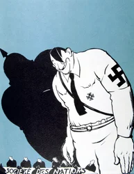 «Hitler y la Sociedad de Naciones», 1935