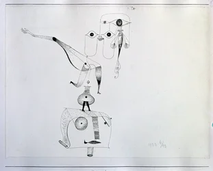 Un capricho de equilibrio (Dibujo, siglo XX)