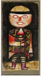 Un actor (óleo sobre lienzo)