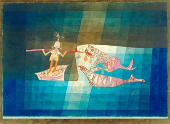 Escena de batalla de la ópera bufa " El Marino " (jadeando)