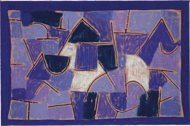 Noche azul, 1932.