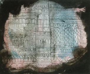 Castillo en llamas