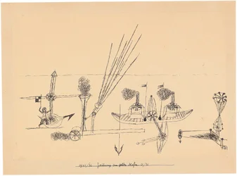 Dibujo para puerto amarillo, 1921-1926