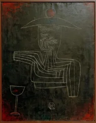 Espíritu con vino y juego