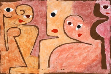 Grupo de ojos abiertos