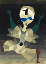 Corredor en la meta, 1921