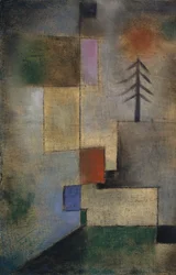 Pequeña imagen de abetos, 1922