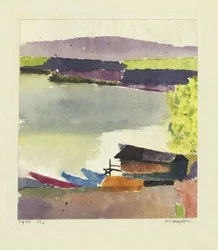 Pequeño puerto, 1914