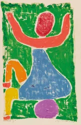 Niño jugando, 1938