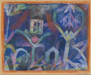 Ventana en el jardín