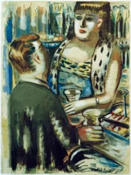 Pareja en el bar