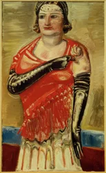 Mujer de pie