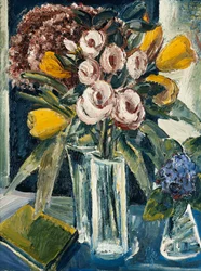 Naturaleza muerta de flores; Stilleben mit Blumen