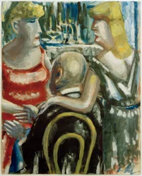 Dos mujeres y un hombre