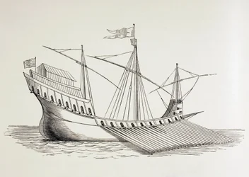 Galera del siglo XVI.