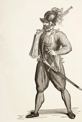 Arcabucero del siglo XVI.