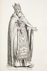 Prester John, también conocido como Presbyter Johannes.