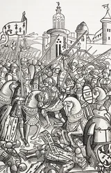 Batalla de Auray, Francia, 29 de septiembre