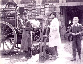 Descarga en el Mercado de Billingsgate