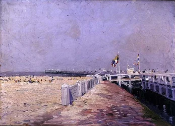 La Pequeña Playa en Ostende