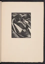 The Dry Land Appearing, ilustración de "Images of War... Poemas" de Richard Aldington