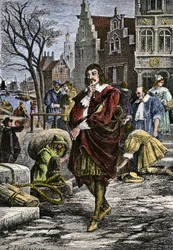 René Descartes paseando por las calles de Ámsterdam