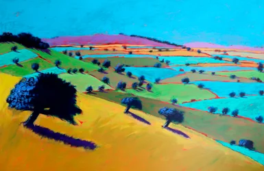 Broadway, 2024 (acrílico sobre tabla)