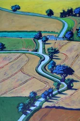 Camino en verano (detalle)