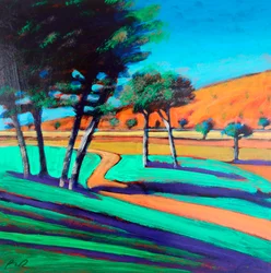 Son Vida, 2024 (acrílico sobre tabla)