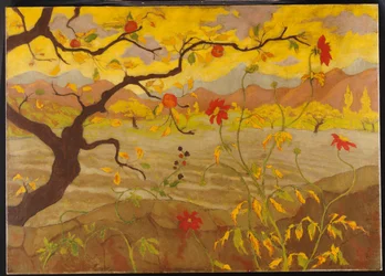 Manzano con Frutos Rojos, c.1902