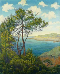 Frente al mar en Bretaña, c. 1898