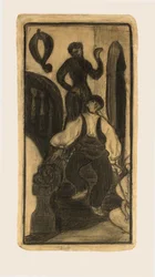 Escalera en una Posada, País Vasco, 1893