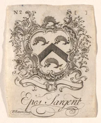 Placa de libro de Epes Sargent