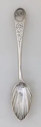 Cucharilla acanalada, c.1785