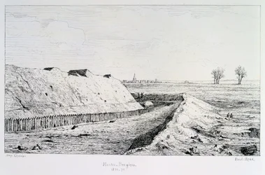 Haute Brugeres, Sitio de París, 1870-1871