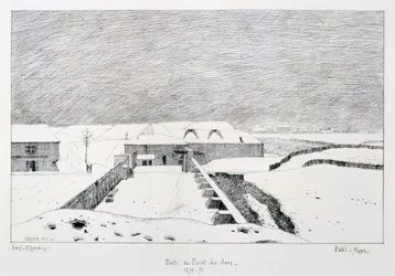 Porte du Point du Jour, Sitio de París, 1870-1871
