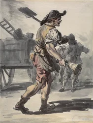 Un carbonero de Londres, 1759