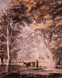 Una lechera en Windsor Great Park c.1765-70