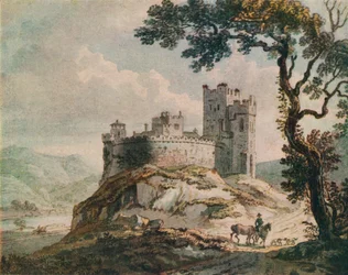 Un castillo antiguo, c1764