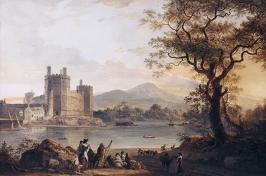 Castillo de Caernarvon, 1790s