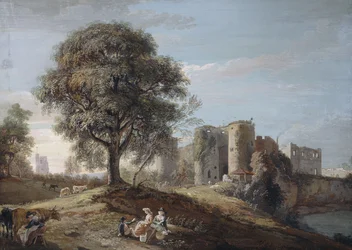 Castillo de Chepstow, 1790s
