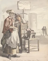 Gritos de Londres: "Convierte tu cobre en plata ahora ante tus ojos" (Diseño de la portada)